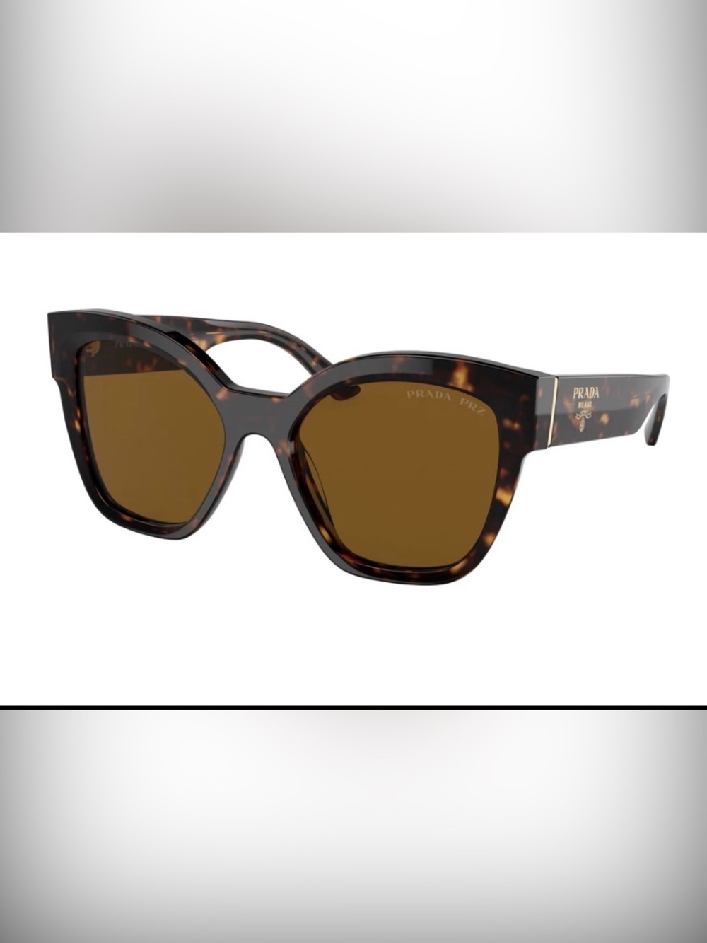 Prada Tortoiseshell PR-17ZS Sunglasses EUC